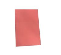 Lot de 3 feuilles notes autocollantes transparentes et colorées, idéales for le bureau, l'école ou comme bloc-notes créatif pour Prise de Notes(Pink)