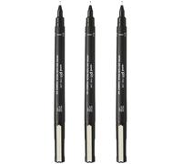 Uni Mitsubishi Pencil – stylo fineliner UNI‑BALL PIN 0,1 mm encre noire – pack de 3