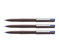 Lot de 3 Feutres plume d Ecriture Pentel Stylo JM20 Bleu