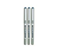 LOT DE 3 FEUTRES ROLLER EYE FINE - UNI BALL - BLEU