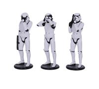 Nemesis Now – Figurines – Stormtrooper Trois Sages – Assortiment 3 figurines – 14 cm