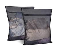 Lot de 3 filets à linge pour machine à laver, sac à linge avec fermeture éclair, sac à linge pour soutien-gorge, chaussures, chaussettes, sous-vêtements, vêtements de bébé, chemise, pull - 20 x 30 cm