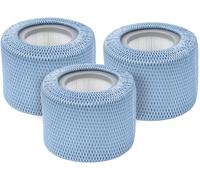 Lot de 3 filets de protection compatibles avec les filtres Mspa Whirlpools-90 plis-Pour tous les jacuzzis Mspa-Blanc