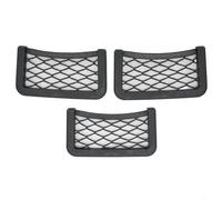 Lot de 3 filets de rangement latéraux pour siège de voiture - Poches de rangement pour téléphone - Pour l'intérieur du véhicule - Pour ranger de petits objets