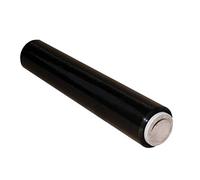 lot de 3 Film étirable pour palette NOIR 450 mm x 270 mètres pour palette - film préétiré emballage manuel noir opaque anti uv