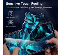 Lot De 3 Film Protection Écran En Verre Trempé Pour Zte Blade A73 4g / A72 5g / A52 / Blackview A52 / A53 / A53 Pro. Ultra Résistant Dureté 9h Glass. Anti Rayures. Hd Transparent. Sans Bulles