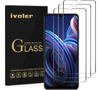 Lot De 3 Film Protection Écran En Verre Trempé Pour Zte Blade A73 4g / A72 5g / A52 / Blackview A52 / A53 / A53 Pro, Ultra Résistant Dureté 9h Glass, Anti Rayures, Hd Transparent, Sans Bulles