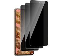 Lot De 3 Films De Confidentialité Pour Google Pixel 8 Pro ¿ Verre Trempé 9h, Anti-Rayures, Couverture Totale, Anti-Espion, Compatible Déverrouillage Facial (Non Compatible Lecteur D'empreintes)