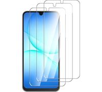 Lot de 3 films de protection d'écran en verre trempé véritable 9H 0,33 mm ultra transparent compatible avec Samsung Galaxy A17 5G