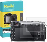 Lot de 3 Films de Protection d'écran pour Fujifilm X-E2 X-E2S,0,33 mm,dureté 9H,Film en Verre trempé pour Fuji XE2 XE2S,Anti-Traces de Doigts,Anti-Rayures,Ultra Transparent