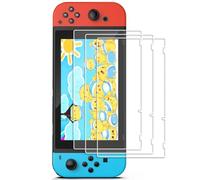 Lot de 3 films en verre trempé, protecteur d'écran pour Swi-tch Lite, résistant aux rayures et ultra-durable, verre ultra-clair HD de 0,33 mm, dureté 9H.