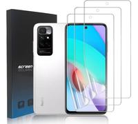 Lot De 3 Films Hydrogel Tpu Pour Redmi Note 11 / 11s 4g Et Xiaomi Poco M4 Pro 4g (Pas 5g) - Flexible, Auto¿Réparant, Sensibilité Tactile Élevée, Sans Verre Trempé