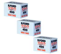 Lot de 3 films Ilford XP-2 Super 400 135-36 noir et blanc