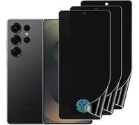 Lot De 3 Films Protecteurs Écran Anti¿Espion Tpu Pour Samsung Galaxy S25 Ultra 5g (6,9 Pouces) - Compatible Lecteur D'empreintes, Auto¿Cicatrisant, Haute Sensibilité, Pose Sans Bulles