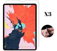 Lot De 3 Films Protection Pour Ipad Pro 2018 - 11 Pouces - Protecteur Ecran En Plastique Phonillico©