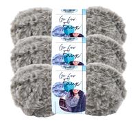 Lot de 3 fils Lion Brand, optez pour un fil imitation volumineux Husky