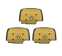 Lot de 3 filtres à air en coton de rechange pour tronçonneuse MS201 MS201T MS201TC avec ajustement parfait pour accessoires de scie à huile