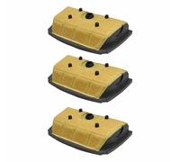 Lot de 3 filtres à air pour tronçonneuse - Compatible avec Stihl MS201 MS201T MS201TC - Insert de filtre pour une protection optimale du moteur contre la saleté - Montage facile - Accessoires pour