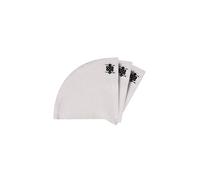 Lot de 3 filtres à café ATHIA pour Hario V60 taille 01, 100 % coton, réutilisables en forme de cône, pour 1 à 2 tasses, alternative écologique aux filtres en papier