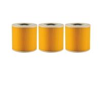 Lot De 3 Filtres À Cartouche Compatibles Avec Les Aspirateurs Karcher WD3, WD2, WD3, WD1, MV3, MV2, WD(3PCS)