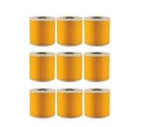 Lot De 3 Filtres À Cartouche Compatibles Avec Les Aspirateurs Karcher WD3, WD2, WD3, WD1, MV3, MV2, WD(9PCS)