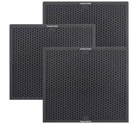 Lot de 3 filtres à charbon actif de rechange pour purificateurs d'air Dri-Eaz HEPA 500, BlueDri BD-AS-550, VEVOR & Mounto, maille pré-filtre 40,6 x 40,6 x 2,5 cm