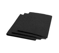 Lot de 3 filtres à charbon pour hotte compatible avec Brandt - DeDietrich - Sauter AK204AE1