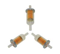 Lot de 3 filtres à essence 9 mm pour Kawasaki VN 1500 ZX-10 ZX-6R ZX-9R ZXR XVS ZZR FZ FZR FJ