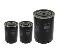 Lot de 3 filtres à huile W 940/1 compatibles avec Ranger EQ ER R 2.5L 1999-2006 Dino Coupe 135 2.4L 1969-1972 241 Série 241 1.4L 1.9L 1966-1979 Dino GT 206/246 206 206 246 2 .0L 2.0L 4 l