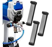Lot de 3 filtres à peinture 288747, accessoires de pulvérisateur de peinture compatibles avec Graco Magnum RroX7 ProX9 ProX17 ProX19 ProX21 XR5 XR7 XR9, pièces de rechange, design ajusté pour éviter