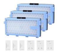 Lot de 3 Filtres Air Clean Plus 50 pour Miele Compact C1, C2, Complete C2, C3, S8340 S8360 S8380, Guard S1 L1 M1 Aspirateur, 3 Filtres HEPA avec 3 Microfiltres pour S4000, S5000, S6000 & S8000