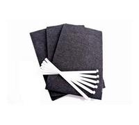 Lot de 3 filtres charbon (avec tiges de fixation) Hotte (74X7954 SAUTER BRANDT MASTERCOOK FAGOR)