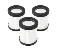Lot de 3 filtres d'aspirateur pour aspirateur à main H75/M50, filtre en papier maille polyester haute densité, double couche de filtration pour améliorer le flux d'air et capturer 99,9 % des