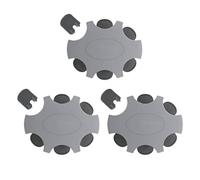 Lot de 3 filtres de cire en caoutchouc - Kit de nettoyage - Outil de retrait de poussière pour le cérumen - Pour appareils auditifs Oticon Prowax Minifit