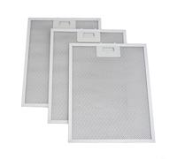 Lot de 3 filtres de hotte 340 x 280 mm, piège à graisse en maille d'aluminium à 5 couches pour CFHEE229SC9S, FHEE26A9S, OR908CXA