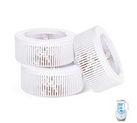 Lot de 3 filtres de rechange au sulfite de calcium pour pichet à hydrogène ALTHY H2-PITCHER, élimine le chlore de l'eau potable