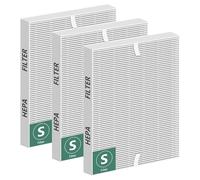 Lot de 3 filtres de rechange C545 S compatibles avec Winix C545, H13 Ture HEPA de rechange # 1712-0096-00 et 2522-0058-00