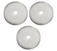 Lot de 3 filtres de rechange en acier inoxydable pour cafetière à piston compatibles avec la plupart des machines à café 350, 800 et 1000 ml (pour 350 ml)