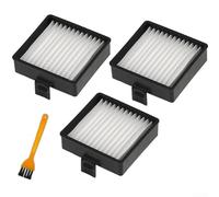 Lot de 3 filtres de rechange lavables pour aspirateur à main, compatibles avec AH46000 sans fil, modèle standard sans sac, retrait fin de la poussière, réutilisable
