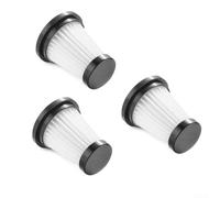 Lot de 3 filtres de rechange pour aspirateur à main Invictus DC, filtre à air lavable pour soutenir l'air intérieur plus propre lors de l'utilisation
