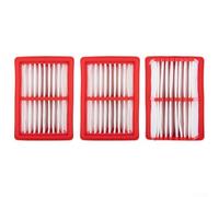 Lot de 3 filtres de rechange pour aspirateur, compatibles avec Bosch GDE Series GDE12 GDE18V-12 GDE18V-16, design en papier filtre robuste, filtre fin de la poussière