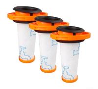 Lot de 3 filtres de rechange pour aspirateur Rowenta X-Force Flex 9.60, filtres lavables pour modèles Allergy RH2038WO, RH2037WO, RH2039WO