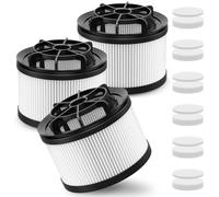 Lot de 3 filtres de rechange pour aspirateur sans fil Levoit LVAC 200, avec 6 filtres pré-moteur et 6 filtres post-moteur pour aspirateur sans fil Levoit LVAC 200, modèle de filtre LSV-V201F-WUS