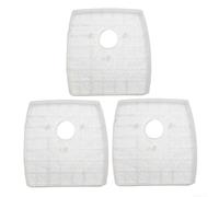 Lot de 3 filtres de rechange pour aspirateur SilverCrest M690 et WAP W310, filtres lavables conçus pour améliorer l'efficacité de l'aspirateur et nettoyer les sols