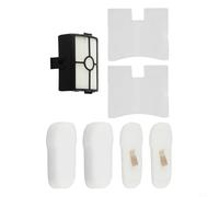 Lot de 3 filtres de rechange pour aspirateurs verticaux sans fil Shark HZ500 HZ500UK HZ500UKT avec éléments en coton, filtration en plastique blanc