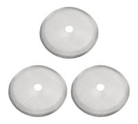 Lot de 3 filtres de rechange réutilisables en maille d'acier inoxydable pour presse, compatibles avec les cafetières de 350 ml, 800 ml, 1000 ml (pour 350 ml)