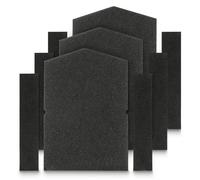 Lot de 3 filtres en mousse de rechange pour pompe à chaleur pour Miele 6057930 + 9688381