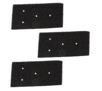 Lot de 3 filtres éponge en mousse compatibles avec Bauknecht pour Privileg pour sèche-linge Whirlpool HX - 230 x 115 x 14 mm - Numéros de pièces : 481010716911 et 8015250474909