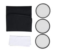 Lot de 3 Filtres étoiles, 4 Points, 6 Points, 8 Points, Filtre Fin à Effet étoile, Revêtement Anti-éblouissement, Filtre D'objectif D'appareil Photo pour Accessoire D'appareil