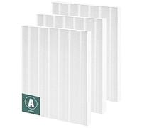 Lot de 3 filtres HEPA de rechange 115115 Taille 21 compatibles avec purificateur d'air Winix PlasmaWave C535 5300 5300-2 5500 5500-2 6300 6300-2 P300 AM90 9000 5000 5000B CC 909 909 800 par Funmit